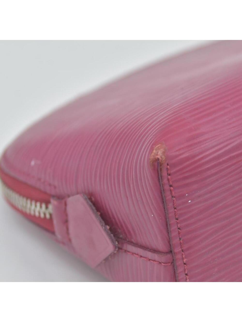 $640 Louis Vuitton Epi Pochette Cosmetic Pouch Bag SR2147 - Picture 6 of 15